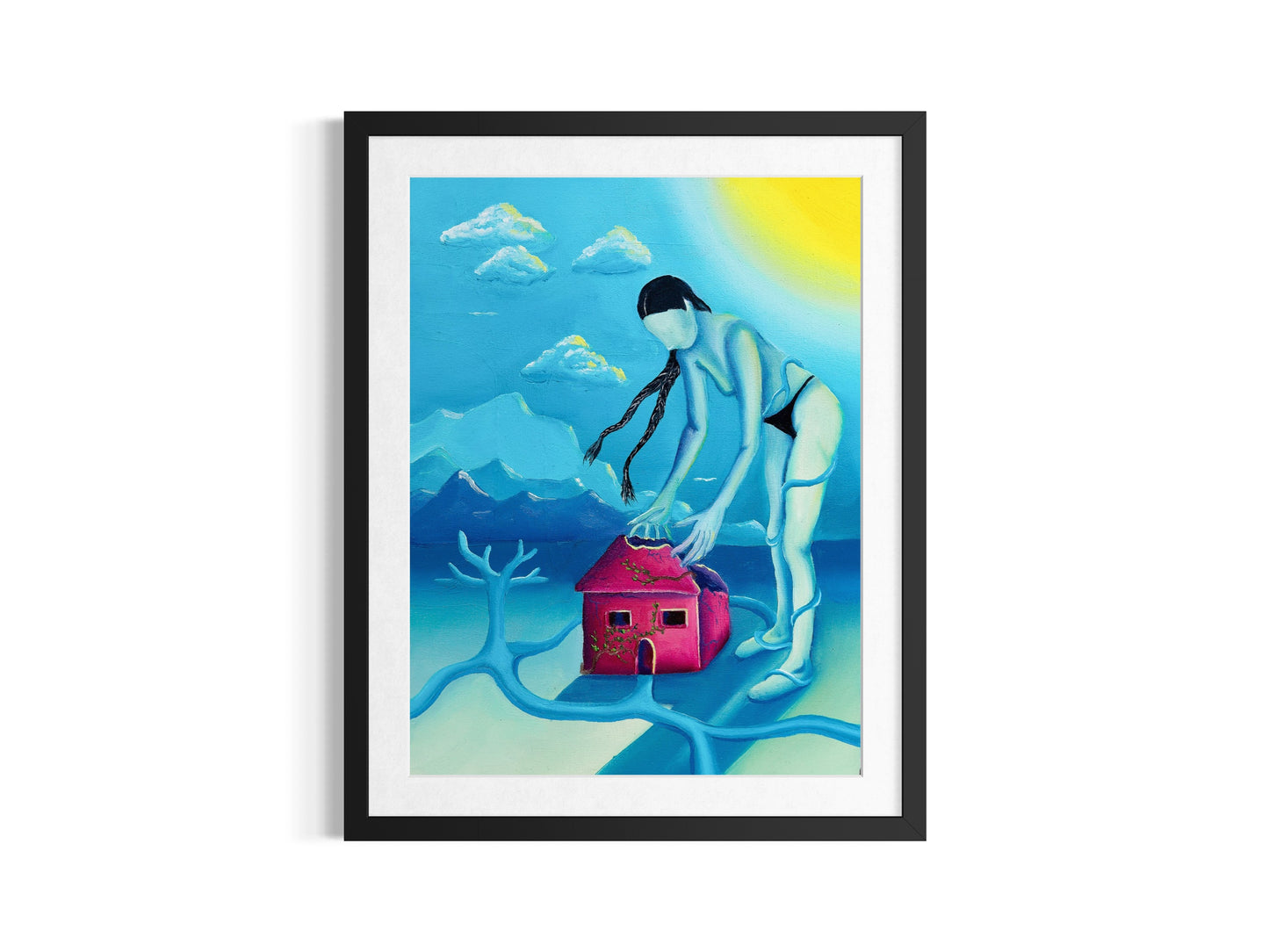 Print "La petite maison 1"
