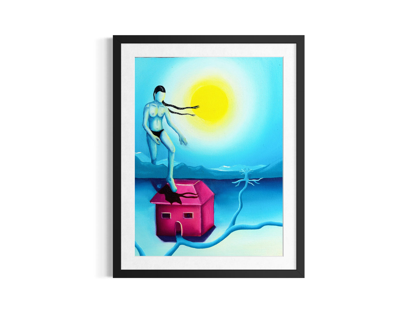 Print "La petite maison 2"