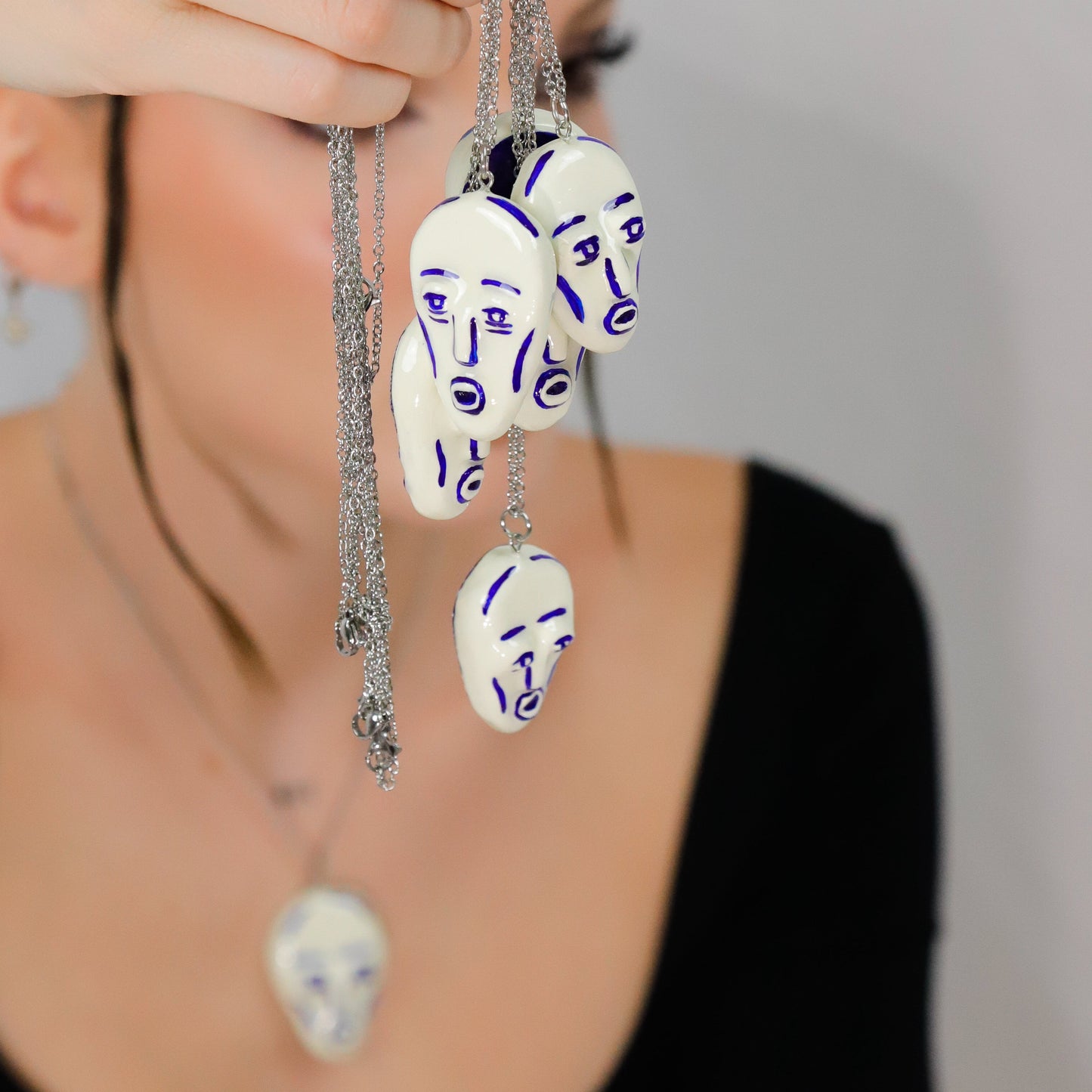 Sans Visages - Pendentif n°5